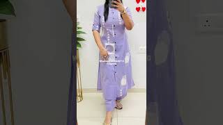 cotton silk co-ord set whatsapp to book your order #coordset #2piecesuit