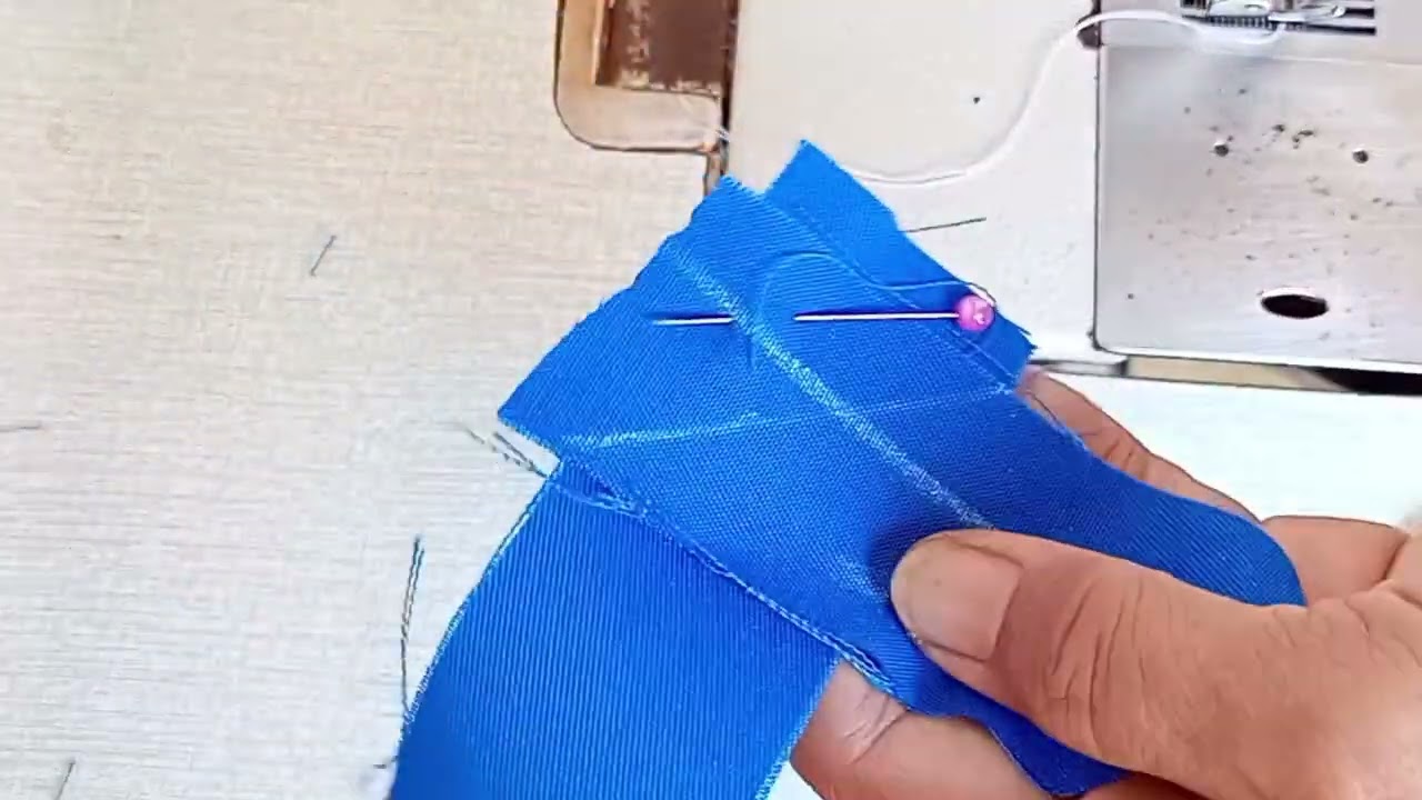 Belajar Menjahit (jahit kain Serong) #tipsjahit  #pemula  #tutorial