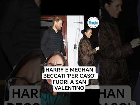 Video HARRY E MEGHAN BECCATI 'PER CASO' FUORI A UNA CENA DI SAN VALENTINO
