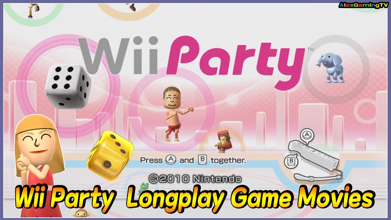 Wii Party Wii 파티 Wii パーティー Wii Longplay Board Game Island Alexgamingtv Most Popular