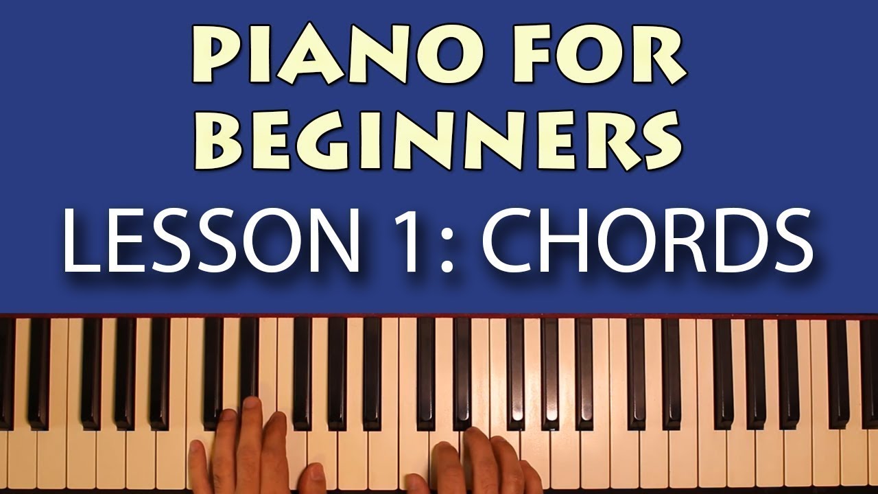 How To Play Piano EASY First Piano Lesson! YouTube