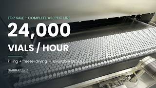 OPTIMA Aseptic Vial Filling & Lyophilisation Line — 24,000 vph