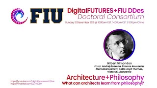 Architecture + Philosophy, What can architects learn from philosophy