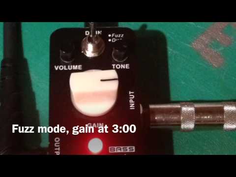 Mooer Thunderball Bass Demo