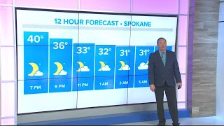 Cloudy Monday before patchy fog returns Tuesday early morning