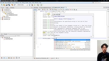 STRUKTUR DATA CARA MEMBUAT APLIKASI JAVA NETBEANS !!!