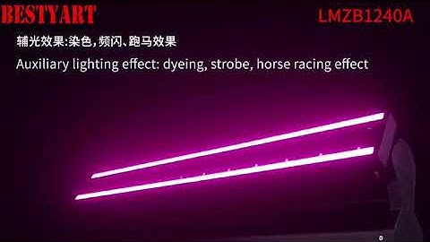 BESTYART / LED40W*12 Tilt Move Zoom Batten Light