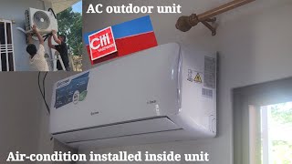#leonardodeguerto #airconditioner || Wall-Mounted Split Type Airconditioner 2 HP (Indoor & Outdoor)
