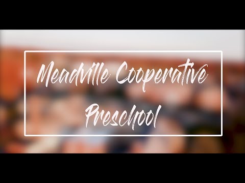 Meadville Cooperative Preschool Students