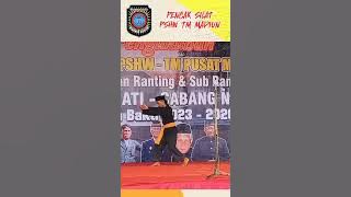Solospel Kembangan Jurus Seni Pencak Silat PSHW TM SH WINONGO STK Pusat MADIUN INDONESIA #shorts