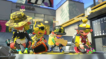 Part 1 Slosher Deco Gameplay! ( Splatzones! )