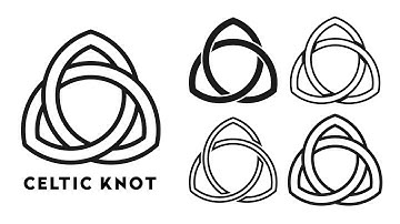 Illustrator Short Tutorial #4 Trinity Celtic Knot