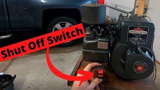 Installing a Handlebar Engine Shut Off Switch [Small Engine]