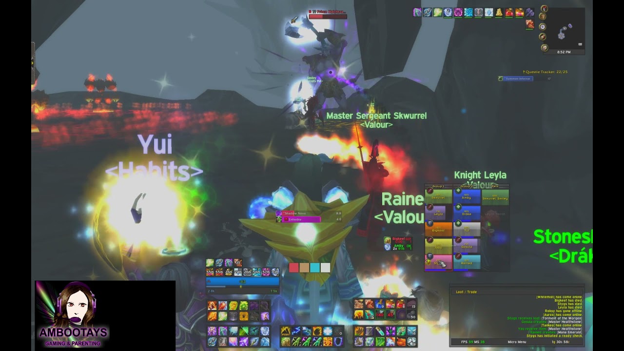 Prince Malchezaar: Karazhan, Valour's First Kill. Resto Shaman Pres. Classic