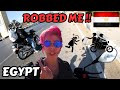 I was robbed in egypt      