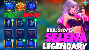 Best Emblem Set for Selena 2021 | Former Top 2 Philippines Selena - MLBB