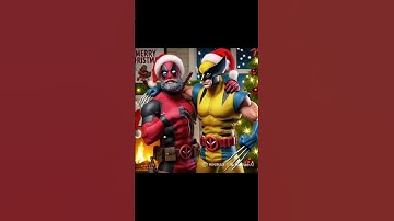 #deadpool #wolverine #christmas #anime #animation #cartoons #ai #aiart #art #shorts #marvel #toys