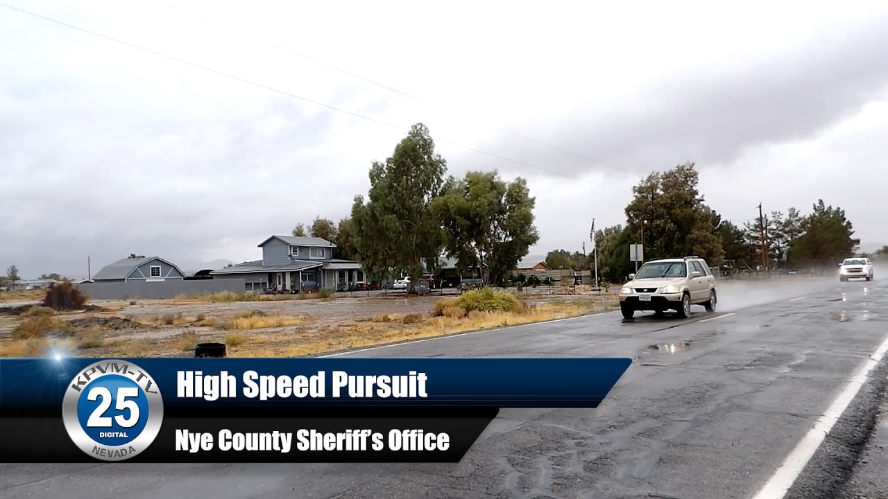 08/21/2023 High Speed Pursuit Chase Starts in Pahrump YouTube