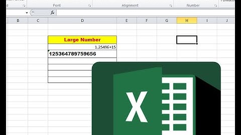 #msexcelTips - Excel में 15 Digit से लम्बी संख्या कैसे लिखे - How To Write Larger Number In Excel