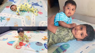 Viyaan baby’s new Play Mat😍 | Unboxing & Review of VIC kid baby playmat | Genuine review