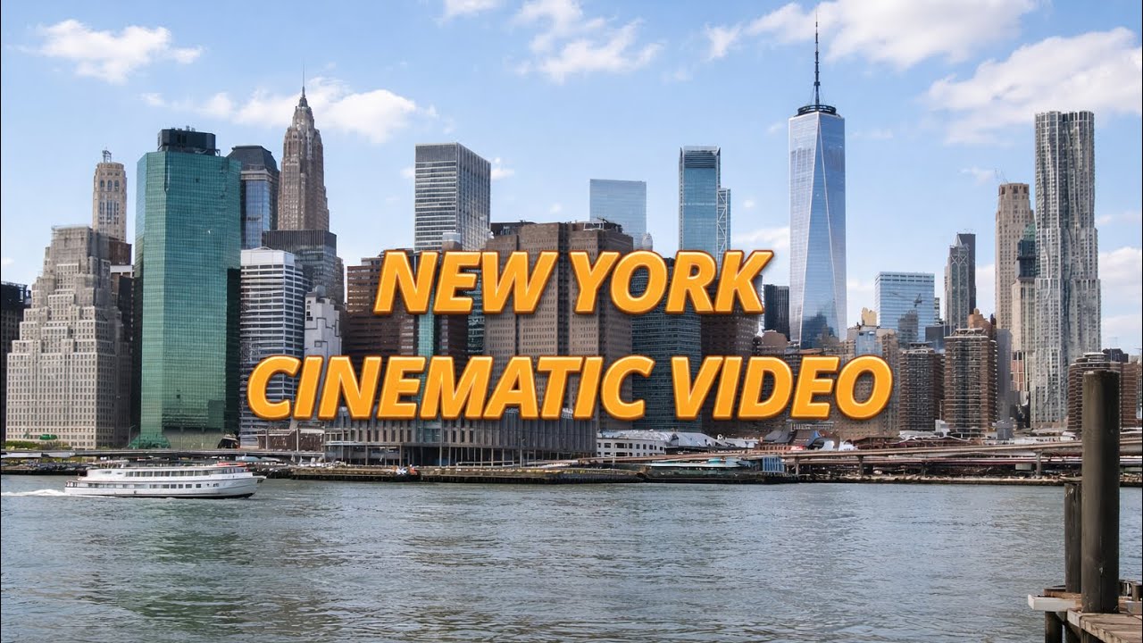 New York City Cinematic Experience in 4K