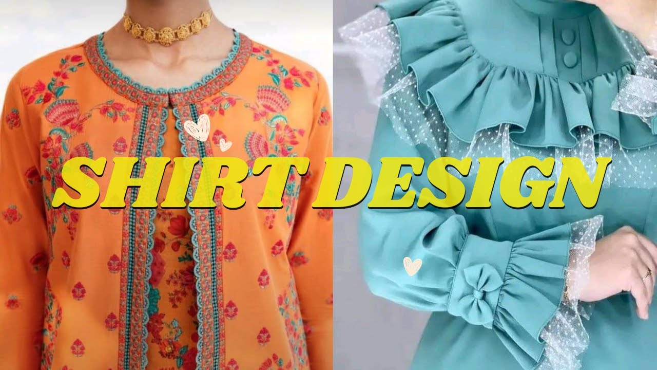 Shirt Design For Girls Cotton And Lawn Dresses YouTube