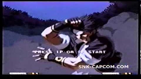 SvC Choas Arcade Intro