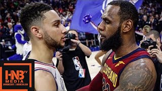 Cleveland Cavaliers vs Philadelphia Sixers Full Game Highlights / April 6 / 201718 NBA Season