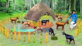 मिनी बकरी मिट्टी का घर Mini Goat Clay House Comedy Video हिंदी कहानियां Hindi Kahaniya Comedy Video
