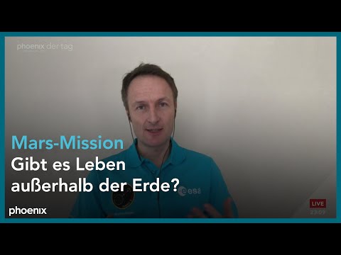 Matthias Maurer und Jan Wörner zur Landung des NASA-Rovers "Perserverance" auf dem Mars am 18.02.21