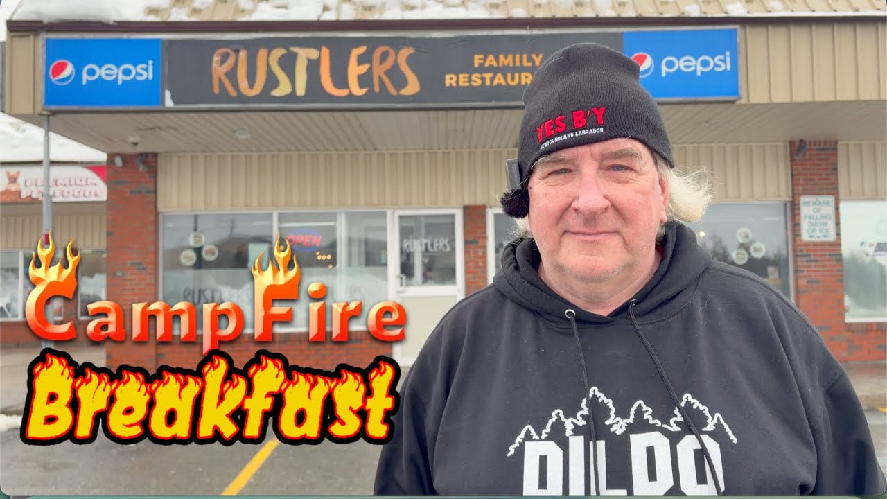 Семейный ресторан Rustlers | Завтрак у костра | Сент-Джонс, Ньюфаундленд.