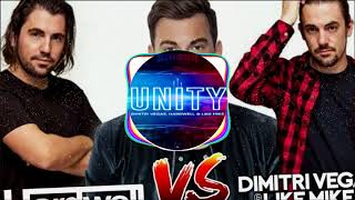 Download Lagu Dimitri Vegas \u0026 Like Mike vs Hardwell - Unity (Hardstyle Edit Dantax) MP3