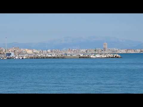 Panorama su Anzio e Nettuno - il porto di Anzio