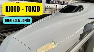 Tren Bala Japón Viaje De Kioto A Tokio En Un Shinkansen