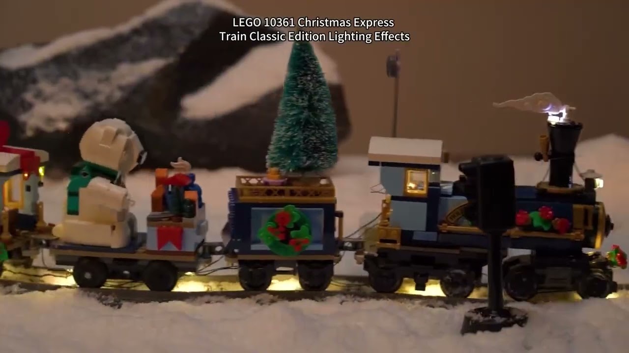 LED-Beleuchtungsset für LEGO® Icons Holiday Express Train (10361)