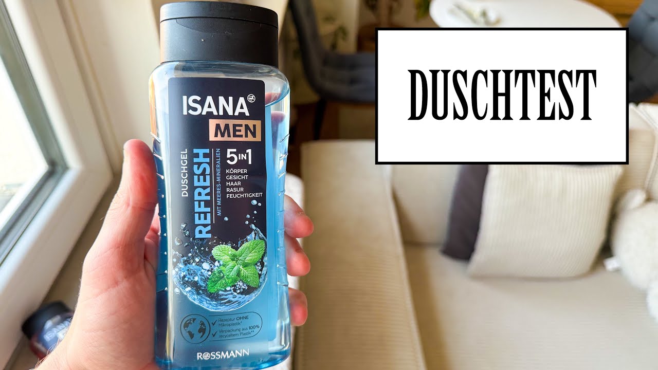 Rossmann - Isana Men Refresh Duschgel (mit Meeres-Mineralien) | DUSCHTEST Rossmann - Isana Men Refresh Duschgel (mit Meeres-Mineralien) | DUSCHTEST