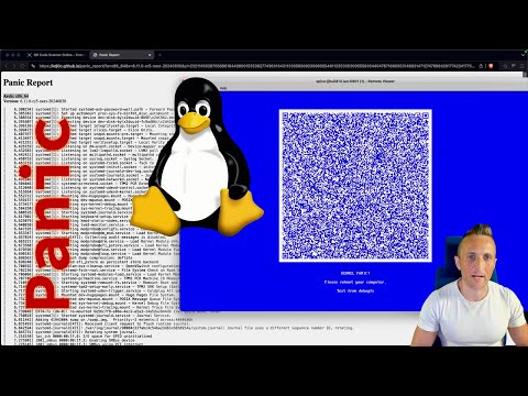Blue Screen of Death for Linux!