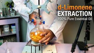 My First Attempt at Isolating d-Limonene - (100g Peel + 250g Water)