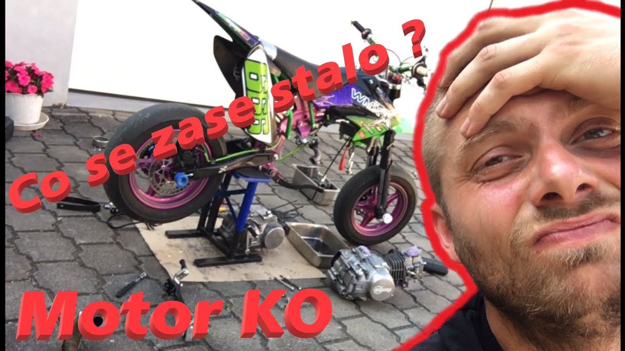 Hledáme závadu na Pitbiku YX140 - Motor R.I.P.