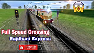 Full Speed Crossing Rajdhani Express By Signal Gamerz screenshot 5