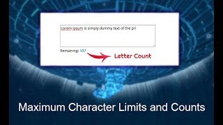 Letter Count | How to Limit the Number of Character in Textarea jQuery screenshot 4