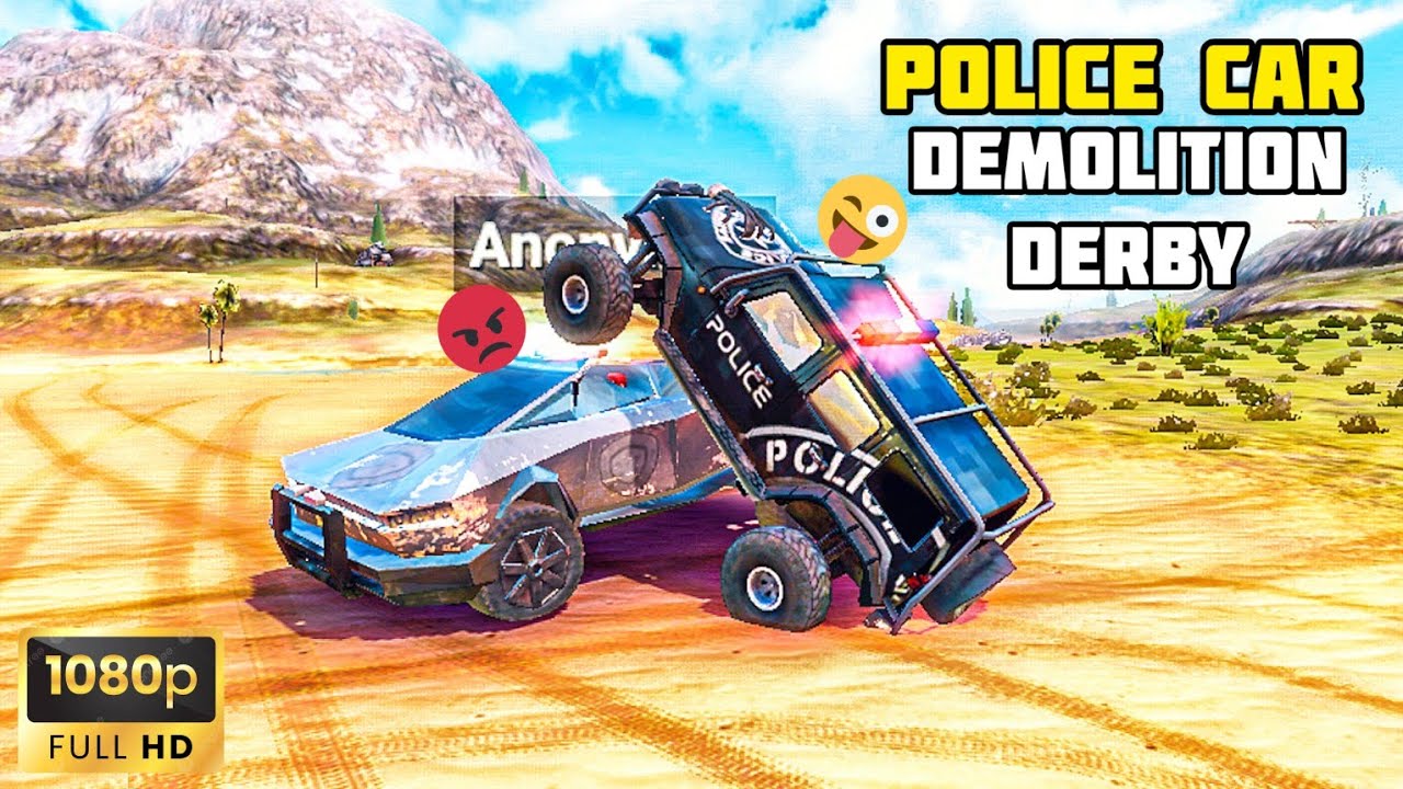 POLICE CAR MULTIPLAYER DEMOLITION DERBY | OFF THE ROAD HD OPEN WORLD ...