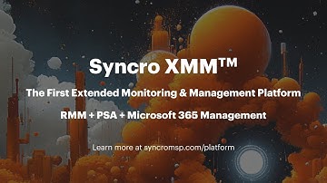 A Quick Look at Syncro XMM with CTO, Kristen Costagliola | Demo