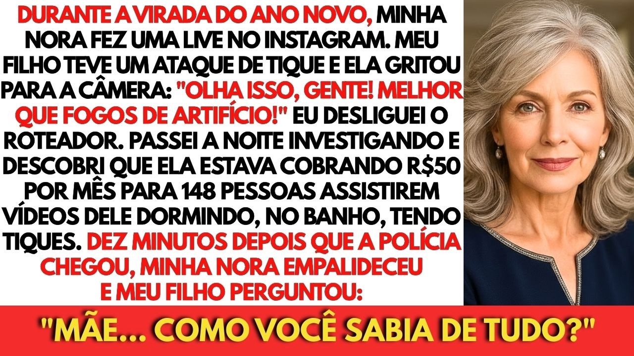Minha Nora Usava Os Tiques Do Meu Filho Para Ganhar R$7.400 Por Mês Em Um Grupo Secreto. Quando...