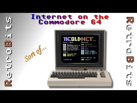 Browsing the Internet on a Commodore 64 with The Old Net BBS