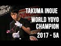 Takuma inoue  5a final  1st place  world yoyo contest 2017