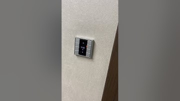 KNX room controller display Jung F50