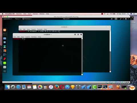 Manual ARP Ar-spoof Poison Kali Linux