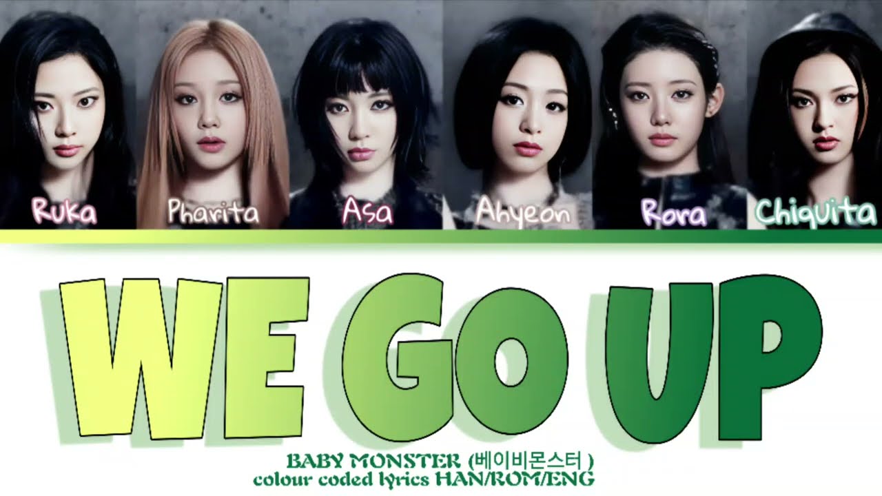 BABYMONSTER - ‘WE GO UP’ (colour coded lyrics) HAN/ROM/ENG