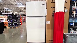 FRIGIDAIRE 18 CU. FT. GARAGE READY TOP MOUNT REFRIGERATOR Shop with us at Costco!!!